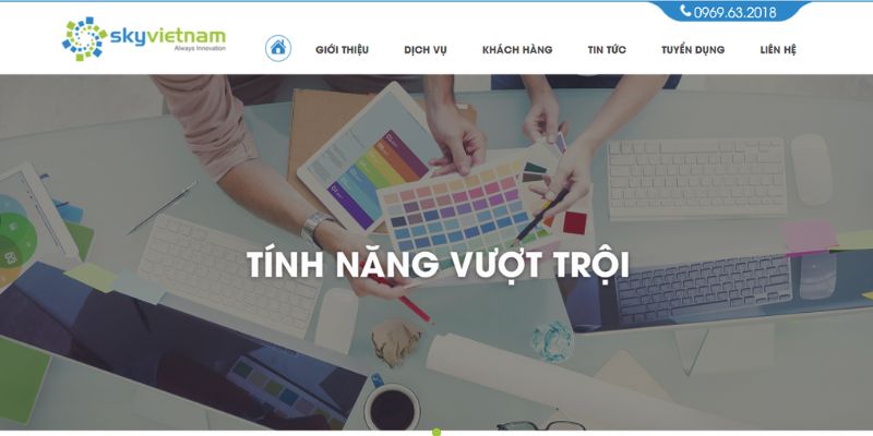 Sky Việt Nam - Đơn vị lập trình web được đánh giá cao