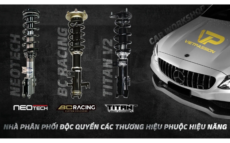 đơn vị cung cấp và lắp phuộc chính hãng vietpassion