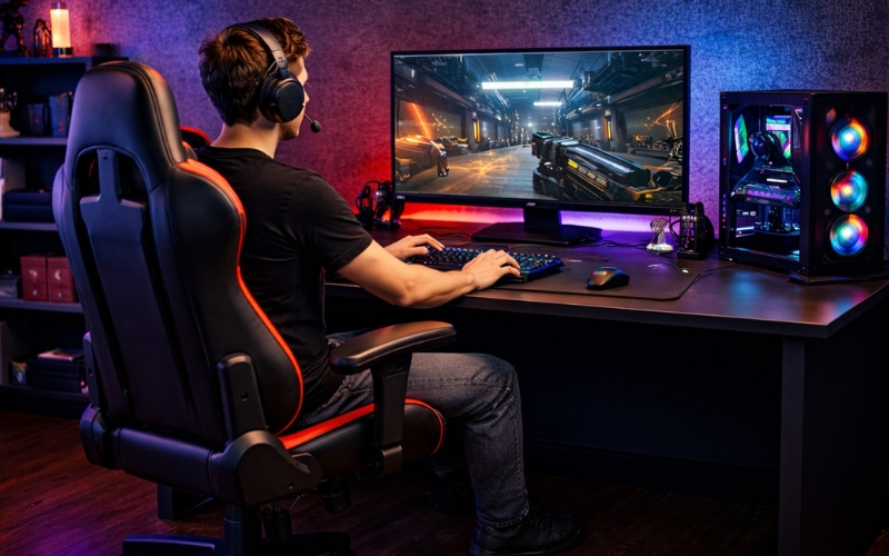 Điều chỉnh độ cao ghế phù hợp với vóc dáng