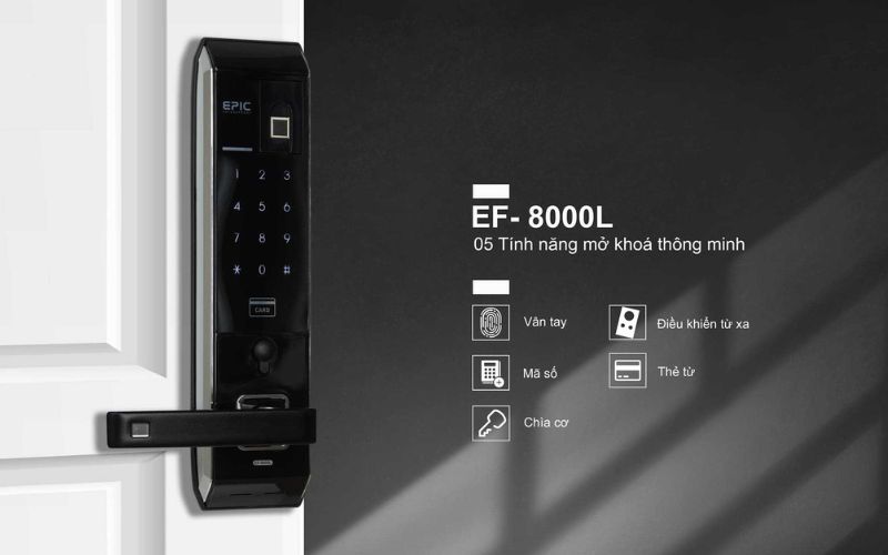 Khóa cửa thông minh Epic EF 8000L