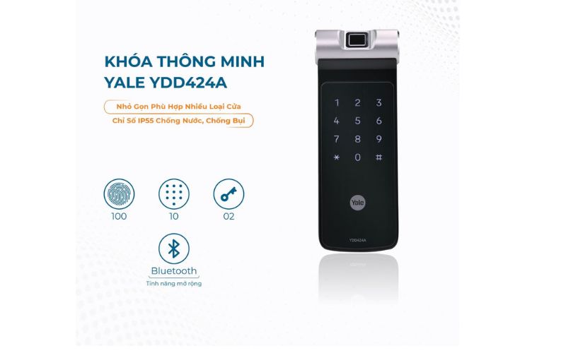 Khóa điện tử cửa cổng Yale YDD424A