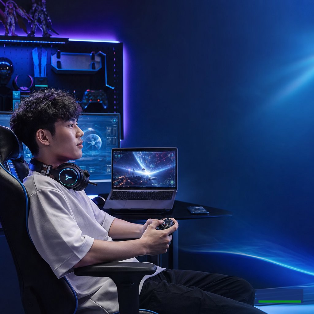 Trang phục thoải mái cho game thủ: vì sao áo thun boxy nam form rộng hợp khi chơi game dài giờ